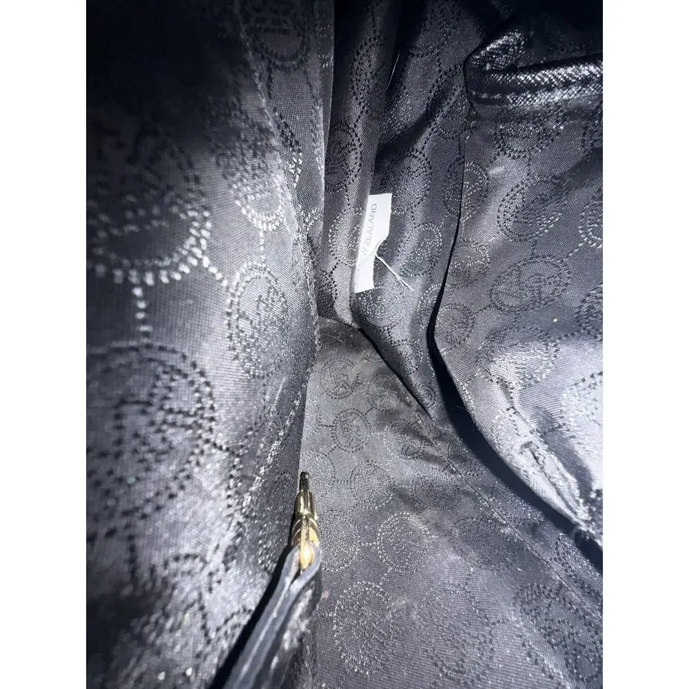 Michael Kors Leather, Python & Croc Embossed Hamilton Satchel Handbag Large - Picture 4 of 16